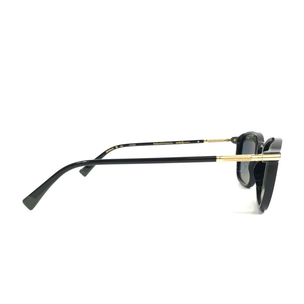 Etnia Barcelona Sunglasses CACTUS BKGD Black Gold Frame w/ Gradient Green Lenses